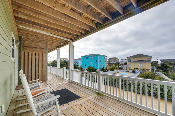 Emerald Isle Vacation Rental | 3BR | 3.5BA | Stairs Required | 2,200 Sq Ft