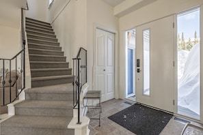 Entryway and Stairs to Bedrooms 