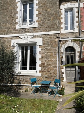 Facade de la maison exposée sud