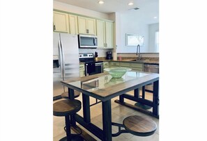 All new kitchen table