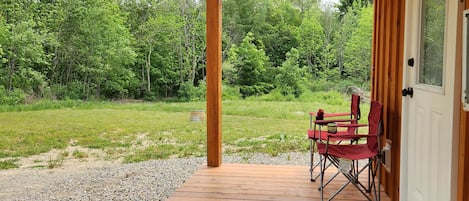 Front Porch of Forest Moon Cottage