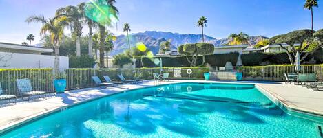 Palm Springs Vacation Rental | 1BR | 1BA | Step-Free Access | 600 Sq Ft