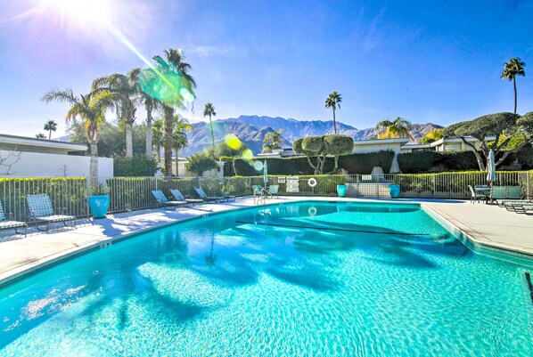 Palm Springs Vacation Rental | 1BR | 1BA | Step-Free Access | 600 Sq Ft