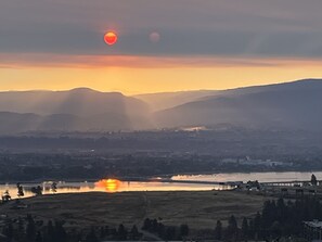 Blick von der Unterkunft