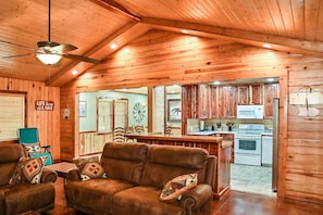 Living Room and Kitchen View