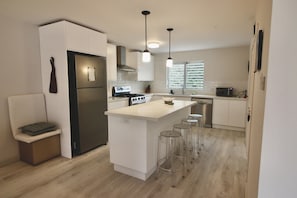 Kitchen with center island