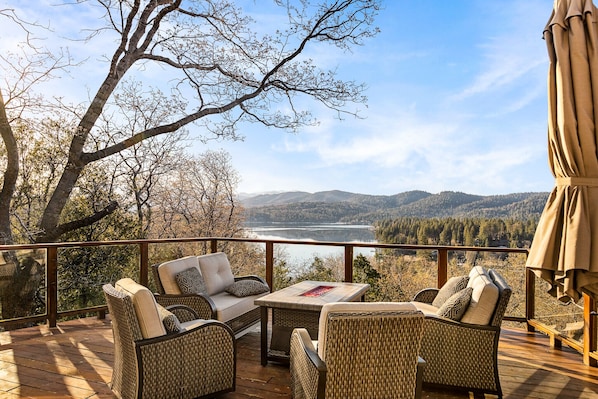 Enjoy the views of Lake Arrowhead