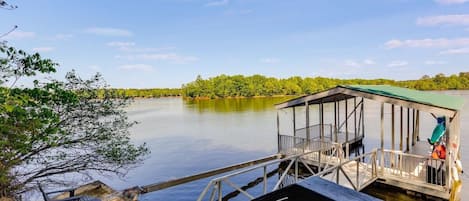 Beautiful open water views from every angle of the home 