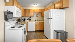 View of kitchen