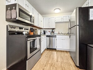 View of the kitchen