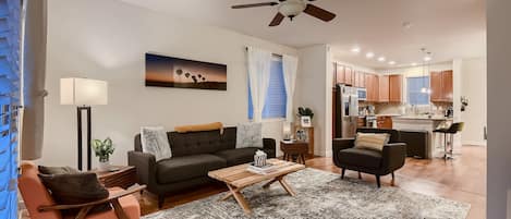Living Room & Kitchen