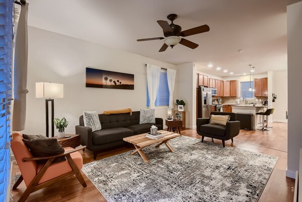 Living Room & Kitchen
