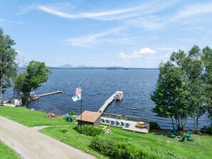 View from the Front Deck of the Cabin