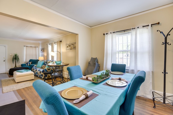 Tuskegee Vacation Rental | 2BR | 1BA | Stairs Required | 1,612 Sq Ft