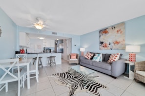 Living Area with Dining Area