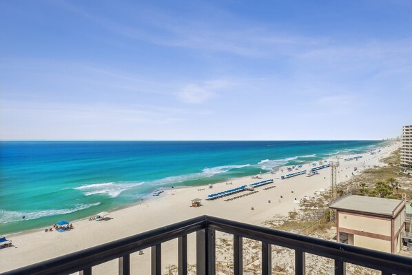 Enjoy the emerald water views!