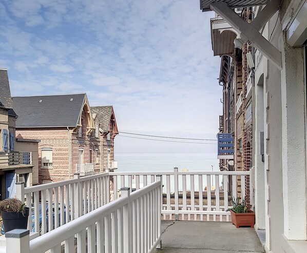 terrasse privative avec vue sur la mer