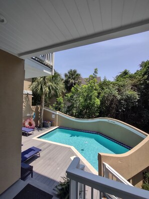 Private Pool off of porch