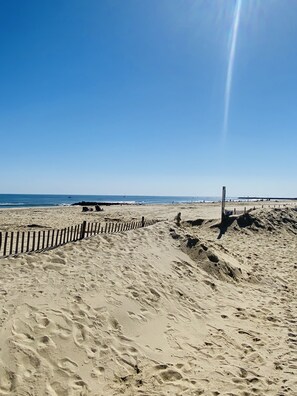 Two minute walk from front door 