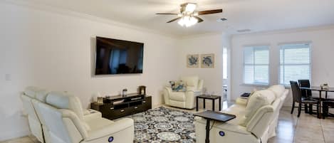 Palm Coast Vacation Rental | 4BR | 3BA | 2,435 Sq Ft | 1 Step to Enter