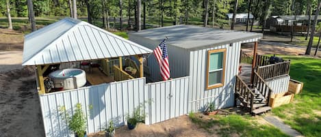 Side view of gazebo 