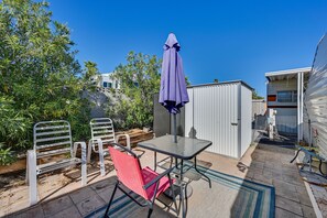 Private Patio | Pet Friendly w/ Fee | Driveway (1 Vehicle)