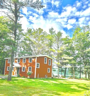 View of the house as you drive up...