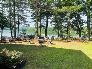 Outdoor seating area, enjoy the breathtaking views anytime of the day