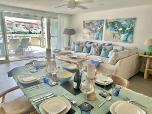 Jolly Harbour Luxury Villa Rental Villa 235F Living Room 