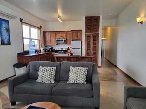 Living room and Kitchen