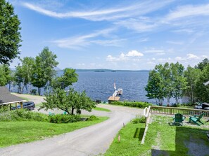 View from the Front Deck of the Cabin