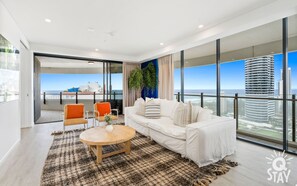 Enjoy the sea breeze right in the comfort of the living room