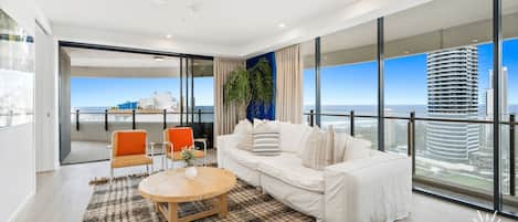 Enjoy the sea breeze right in the comfort of the living room