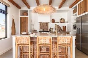 Kitchen Island w/ Breakfast Bar