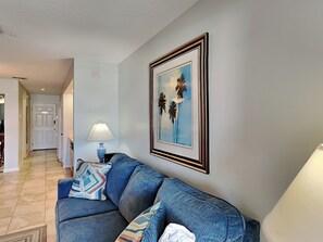 Living Area - Queen Sofa Sleeper