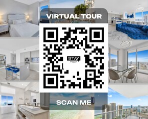 Scan the QR code to take a virtual tour of the property!