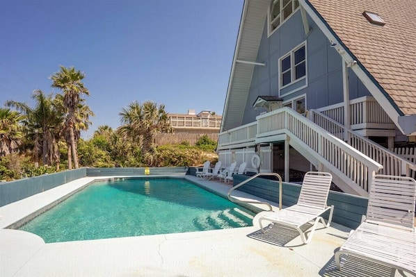 The poolside beach house you have been waiting for