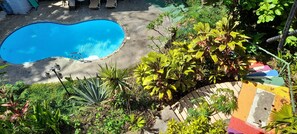 pool from the balcony 