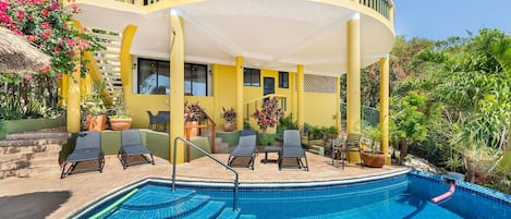 Pool and Outdoor Lounge Area