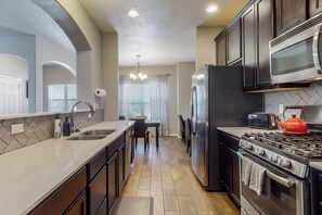 Spacious kitchen