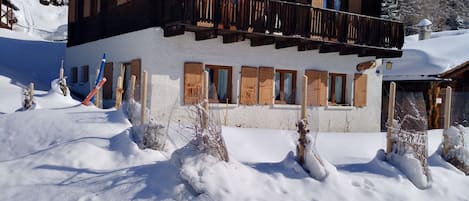 Chalet en hiver