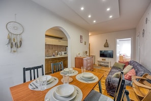 Living and dining room