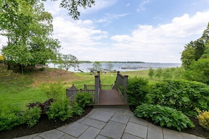 Head down to explore the almost 2 acres of waterfront property.