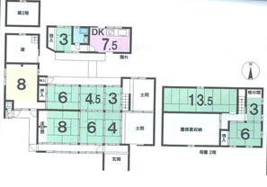 The layout of the entire facility