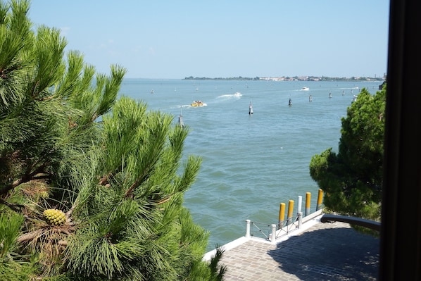Vue depuis l’hébergement