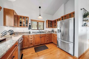 Gourmet kitchen perfect for a large group