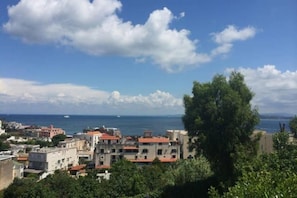 Vue sur la plage/l’océan