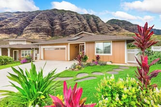 Vacation Home in Secluded Makaha Valley Near Beach w/Full Kitchen & Bbq Grill