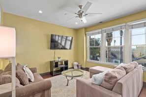 Living Room Overlooking Capitola Ave