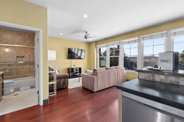 Open Living Room Overlooking Capitola Ave